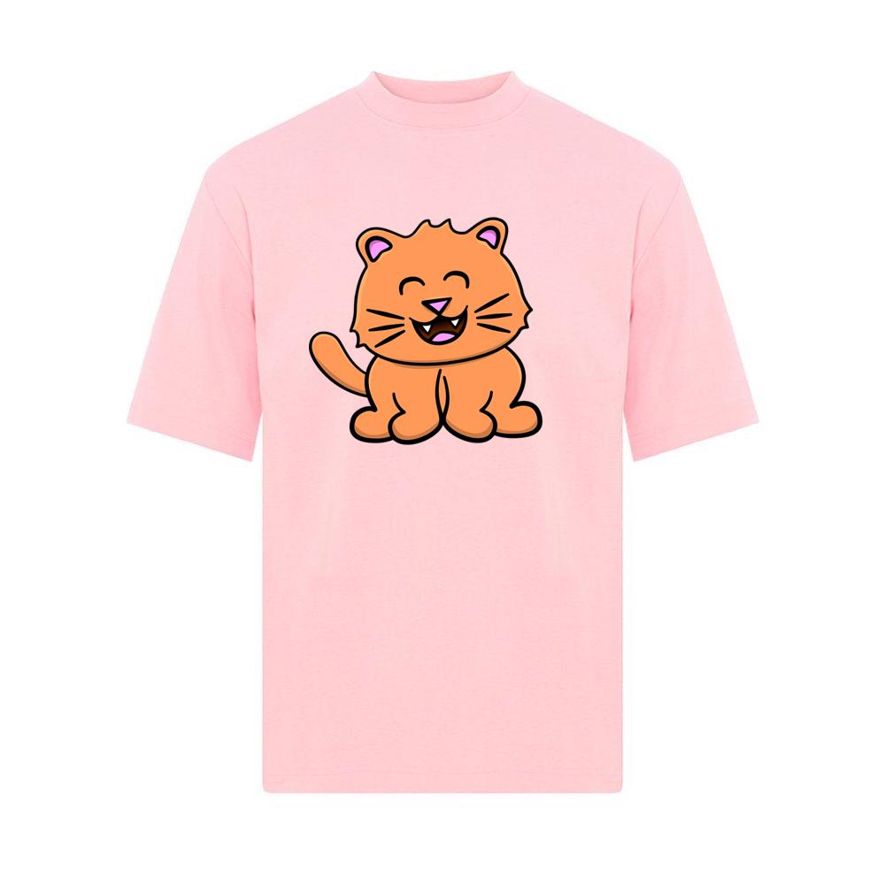 Cute Smiling Orange Cat T-Shirts