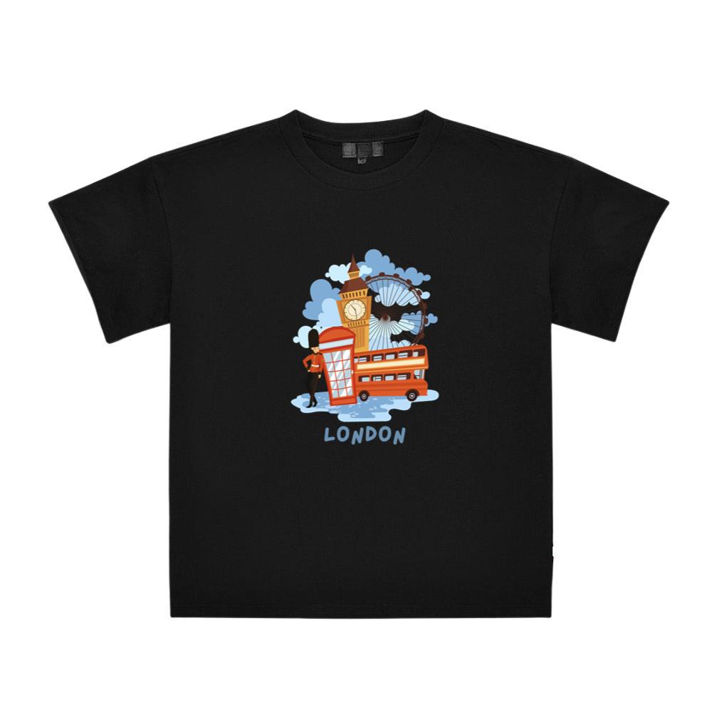 Cute Street London Vibe Casual Wear T-Shirts
