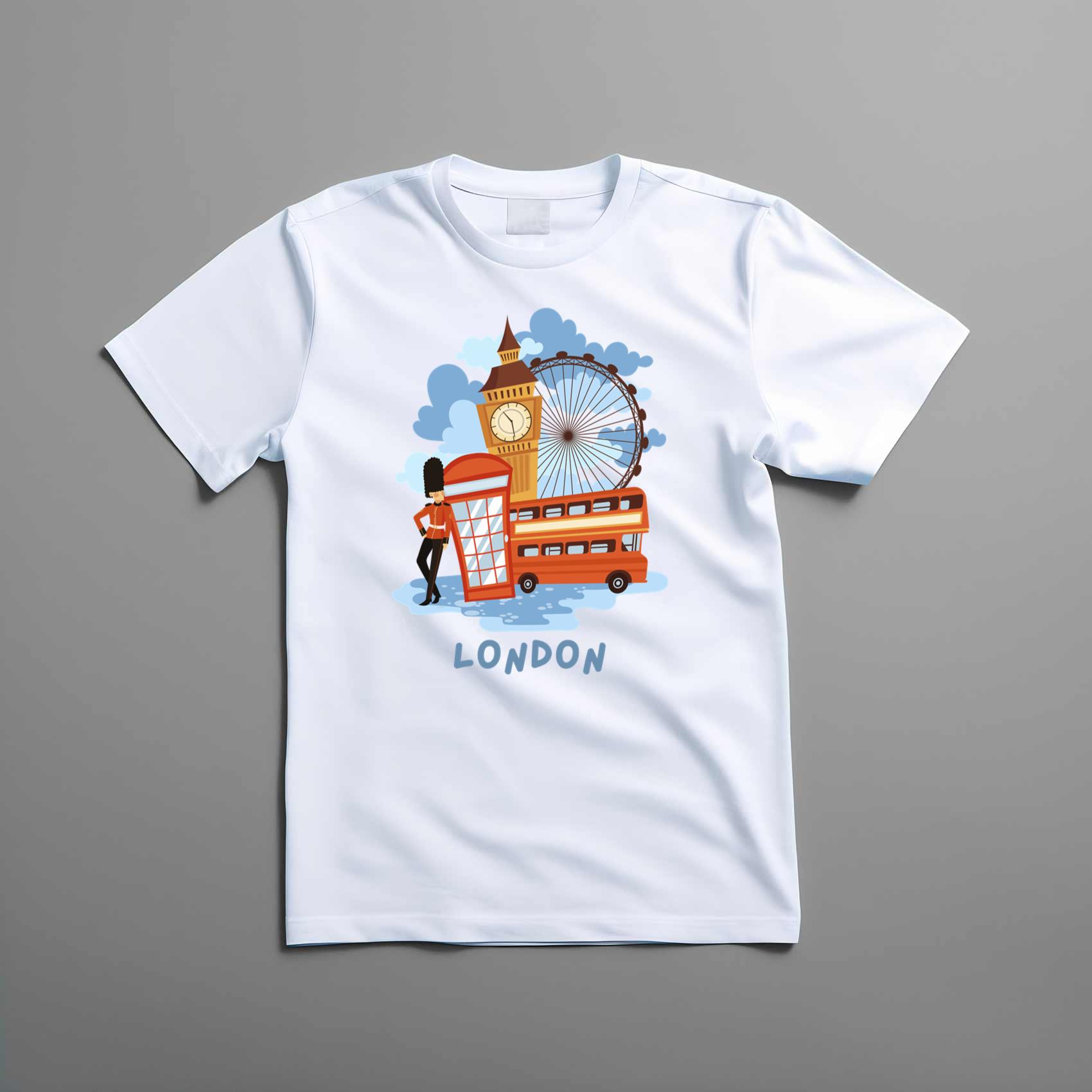 Cute Street London Vibe Casual Wear Tee Shirt