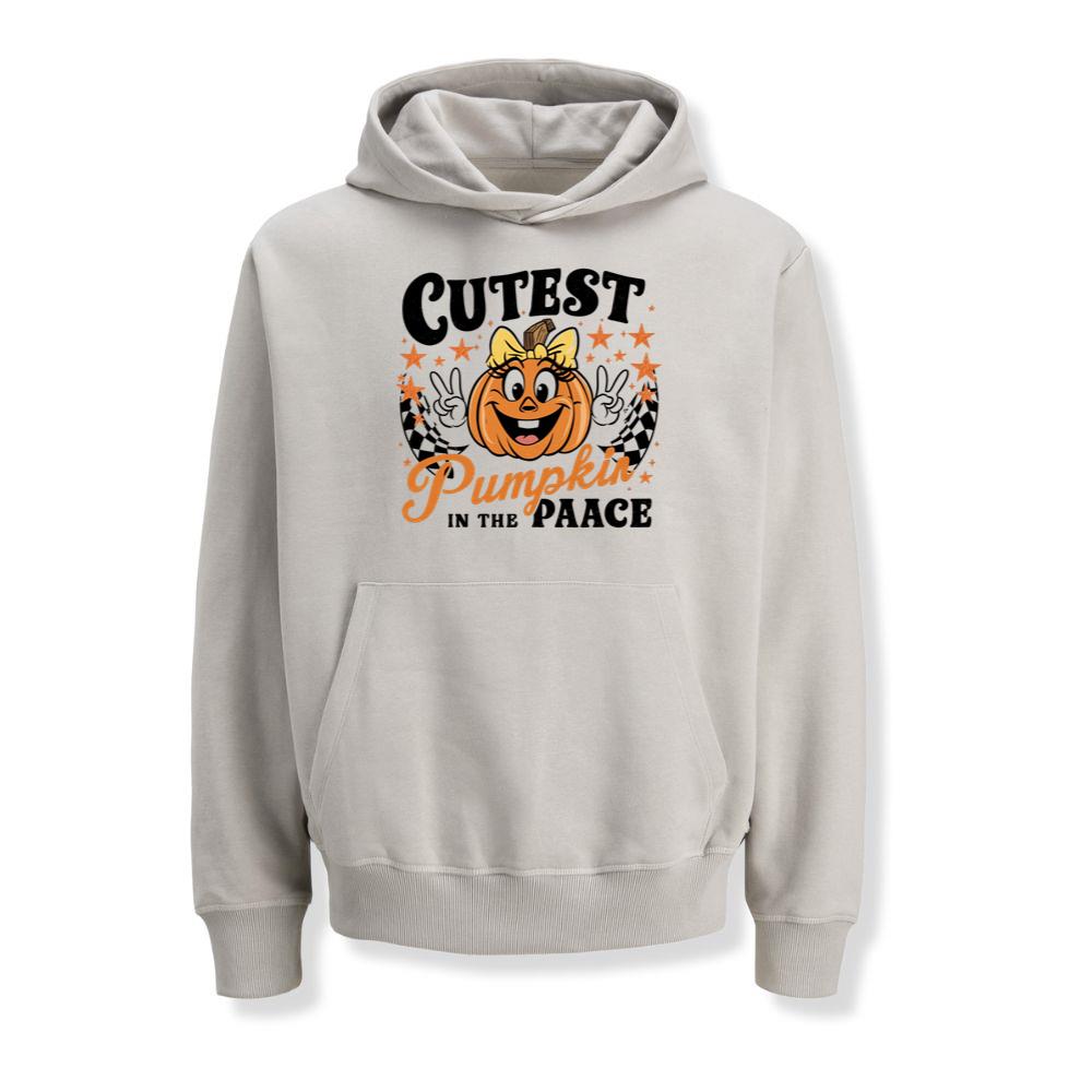 Cutest Pumpkin in the Patch Funny Halloween Graphic Hoodies