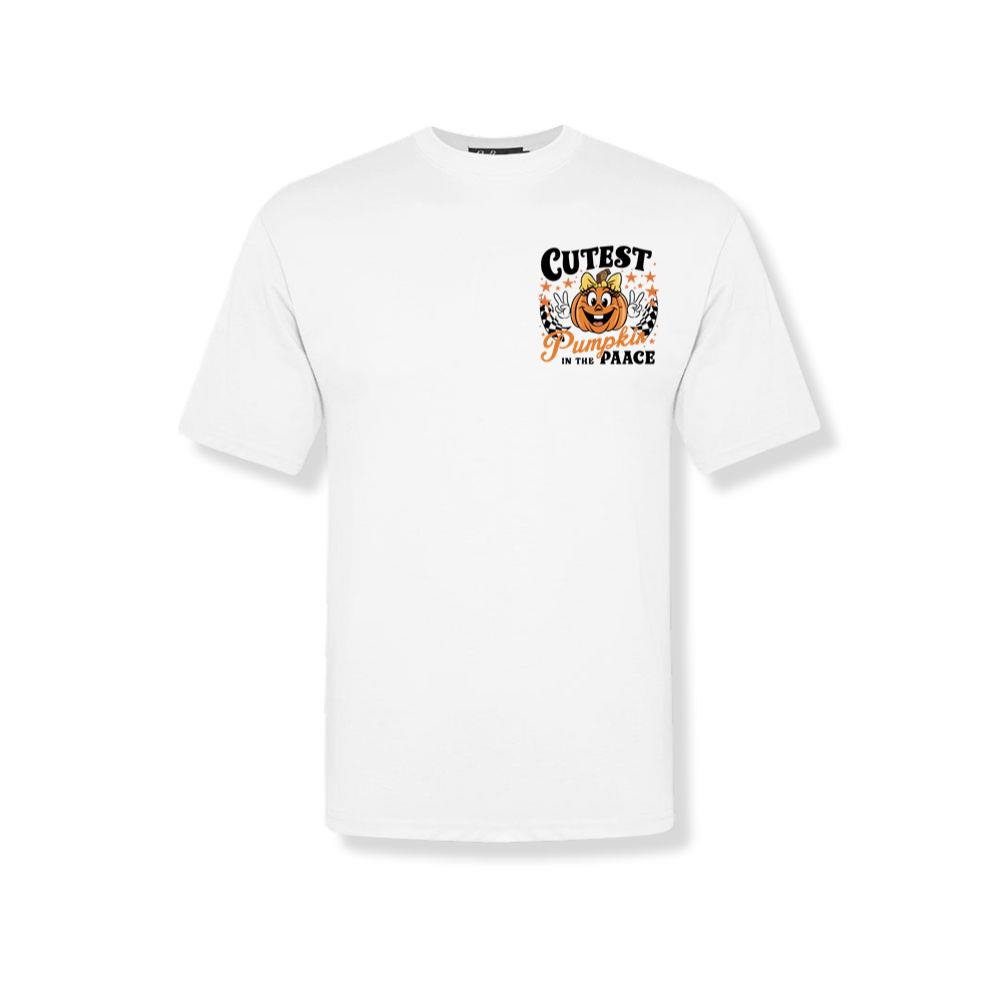 Cutest Pumpkin in the Patch Funny Halloween Graphic T-Shirt