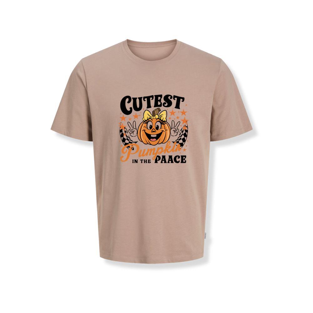 Cutest Pumpkin in the Patch Funny Halloween Graphic T-Shirts