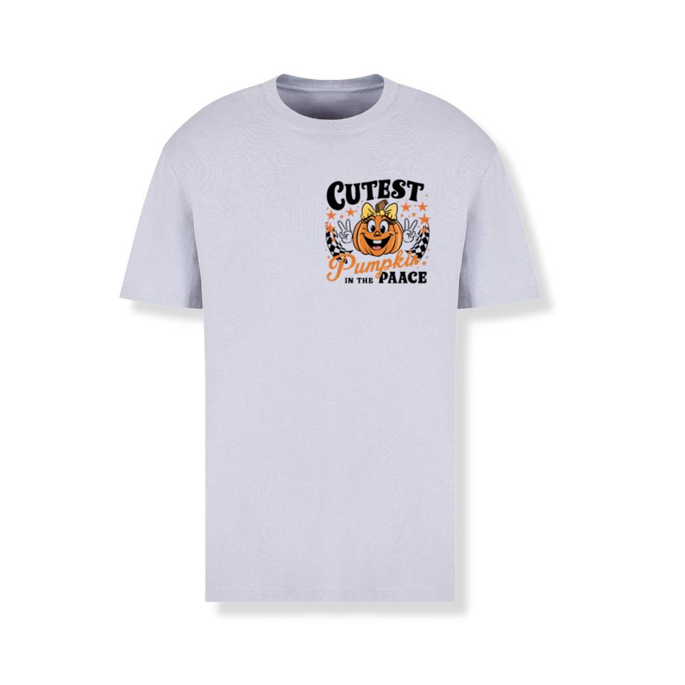 Cutest Pumpkin in the Patch Funny Halloween Graphic T-Shirts - Image 2