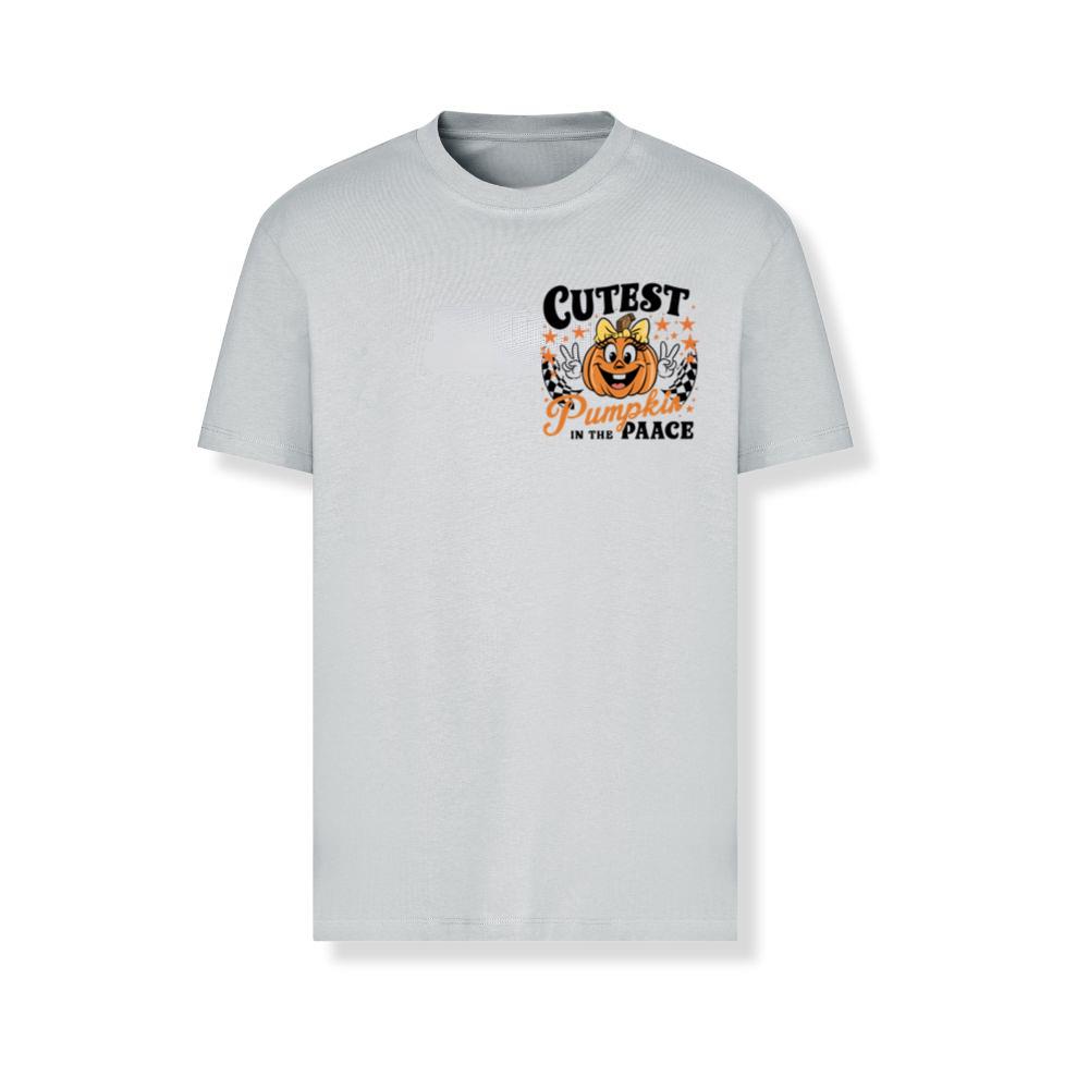 Cutest Pumpkin in the Patch Funny Halloween Graphic T-Shirts