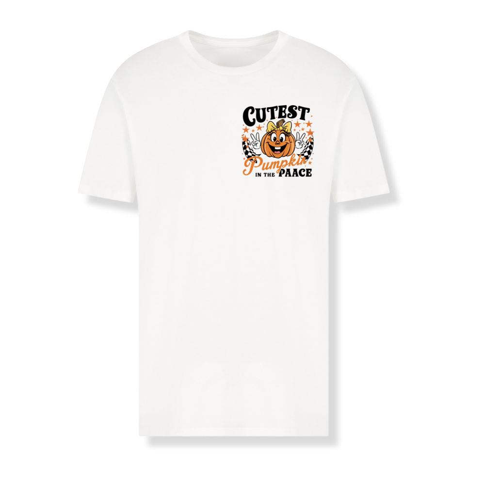 Cutest Pumpkin in the Patch Funny Halloween Graphic T-Shirts