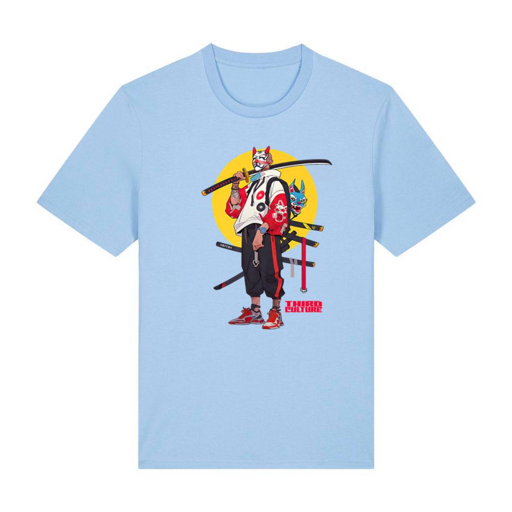 CYBERPUNK HIP HOP SAMURAI CAT MASK Premium T-Shirt