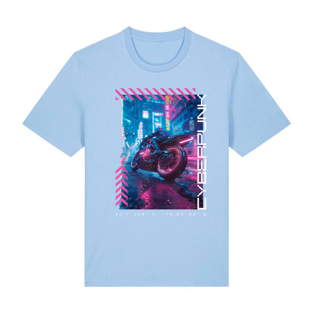 Cyberpunk Motorbike _ Futuristic Tokyo T-Shirt