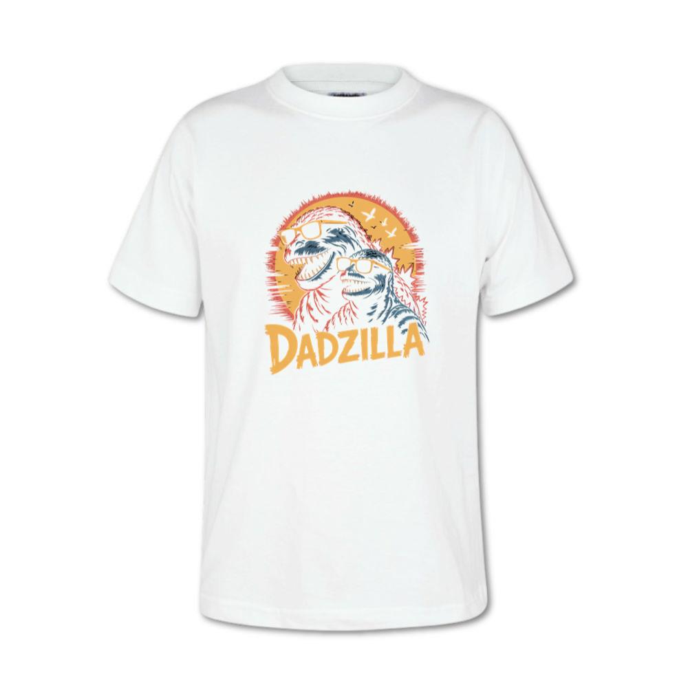 Dadzilla Father of the Monsters Cartoon Design T-Shirt