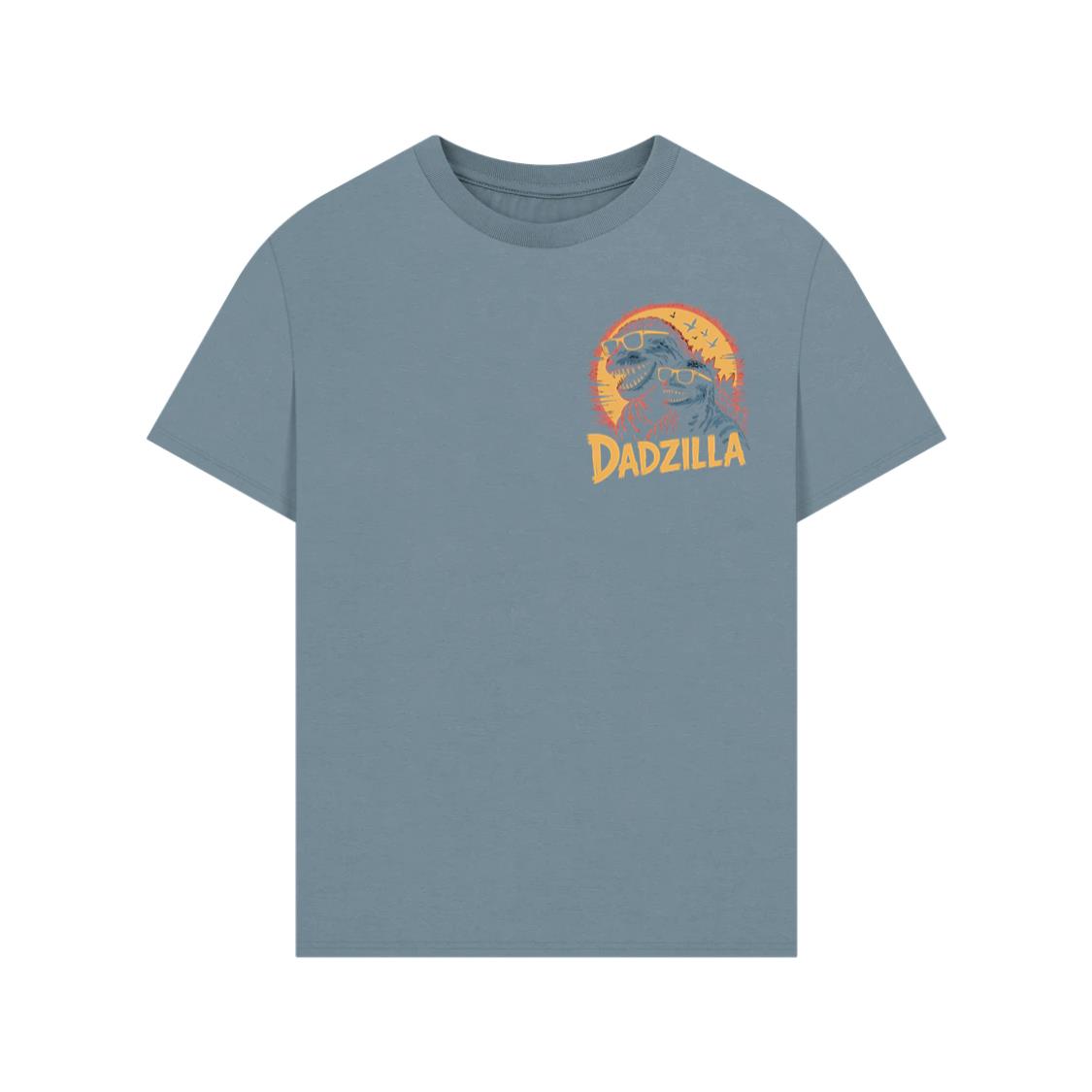 Dadzilla Father of the Monsters Cartoon Design TShirts Enterthefit