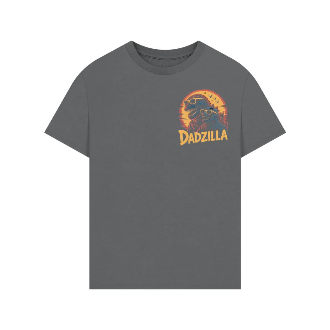Dadzilla Father of the Monsters Cartoon Design TShirts Enterthefit