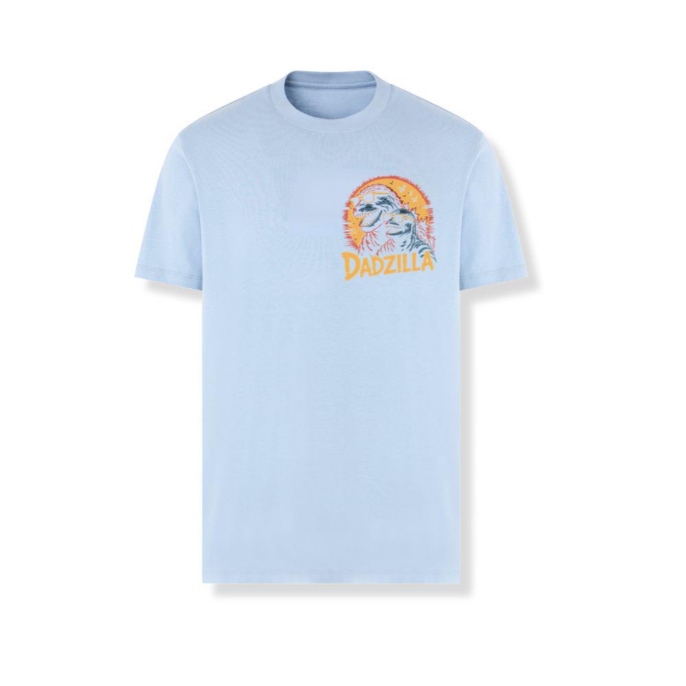 Dadzilla Father of the Monsters Cartoon Design T-Shirts