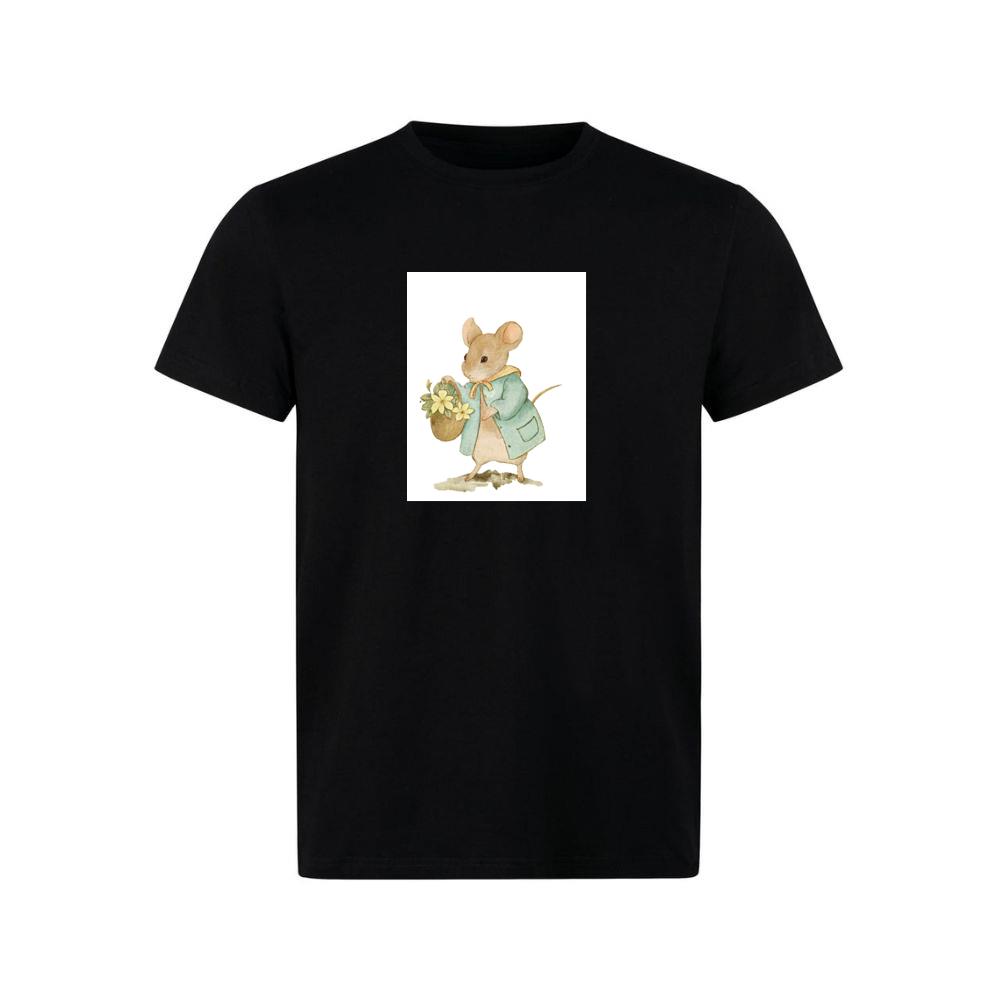 Danny Meadow Mouse with Basket TShirts Unimaxsports