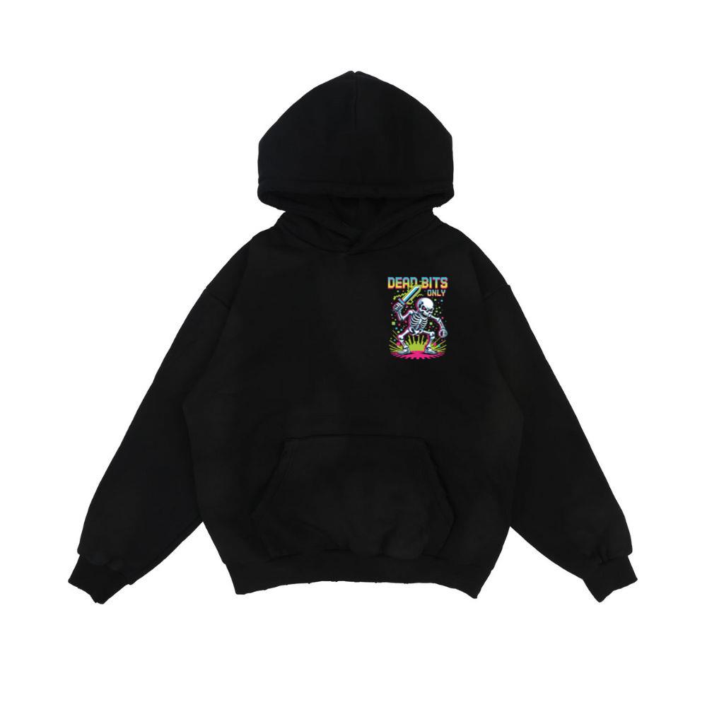 Dead Bits Only Skeleton Gamer Artwork Hoodie