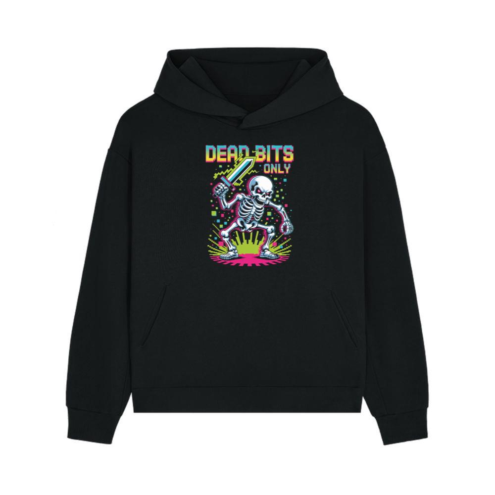 Dead Bits Only Skeleton Gamer Artwork Hoodie