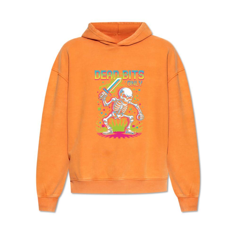 Dead Bits Only Skeleton Gamer Artwork Hoodie