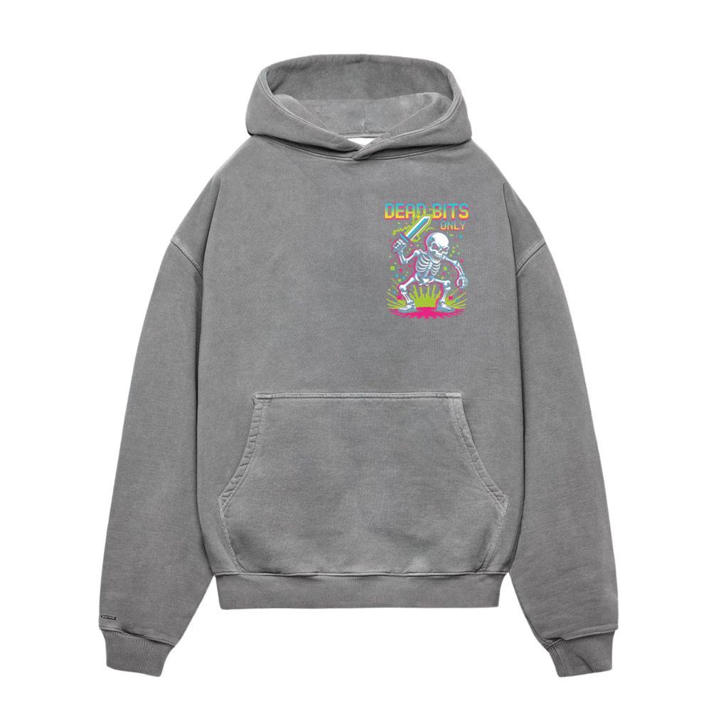 Dead Bits Only Skeleton Gamer Artwork Hoodies