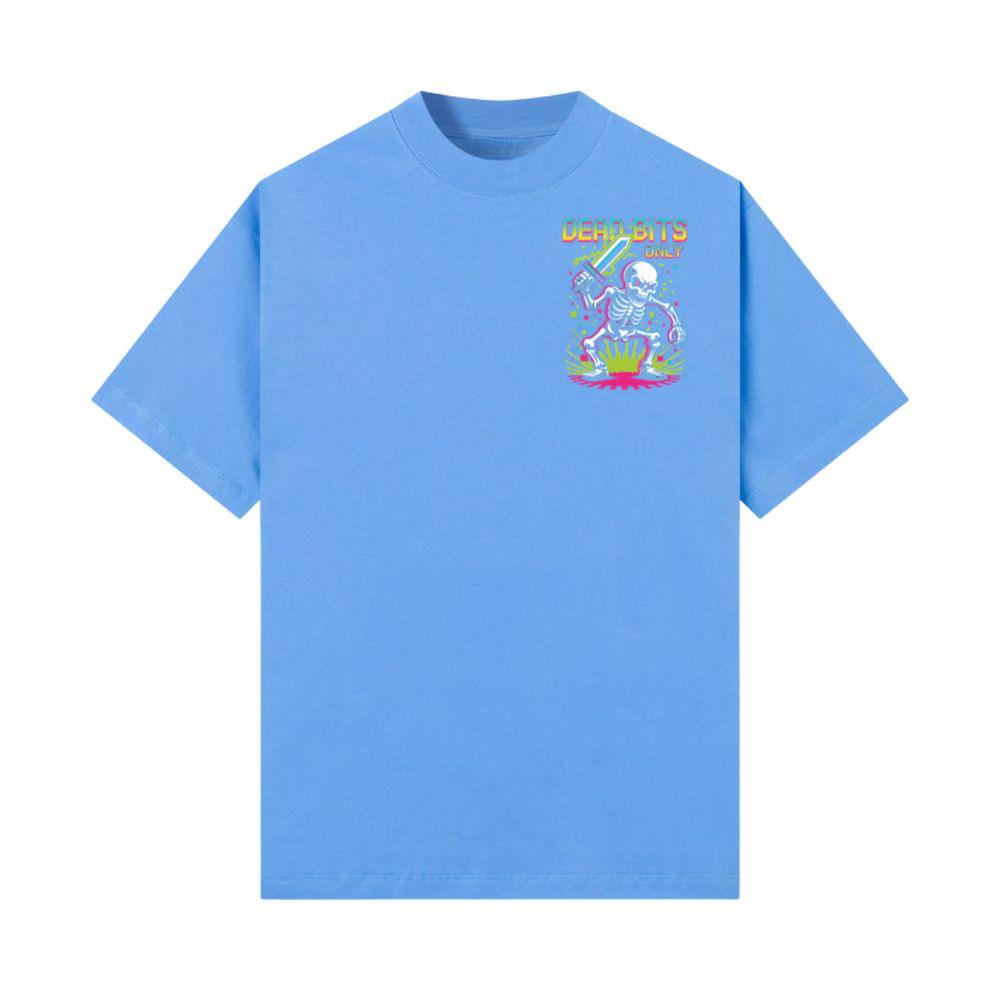 Dead Bits Only Skeleton Gamer Artwork T-Shirt - Image 3