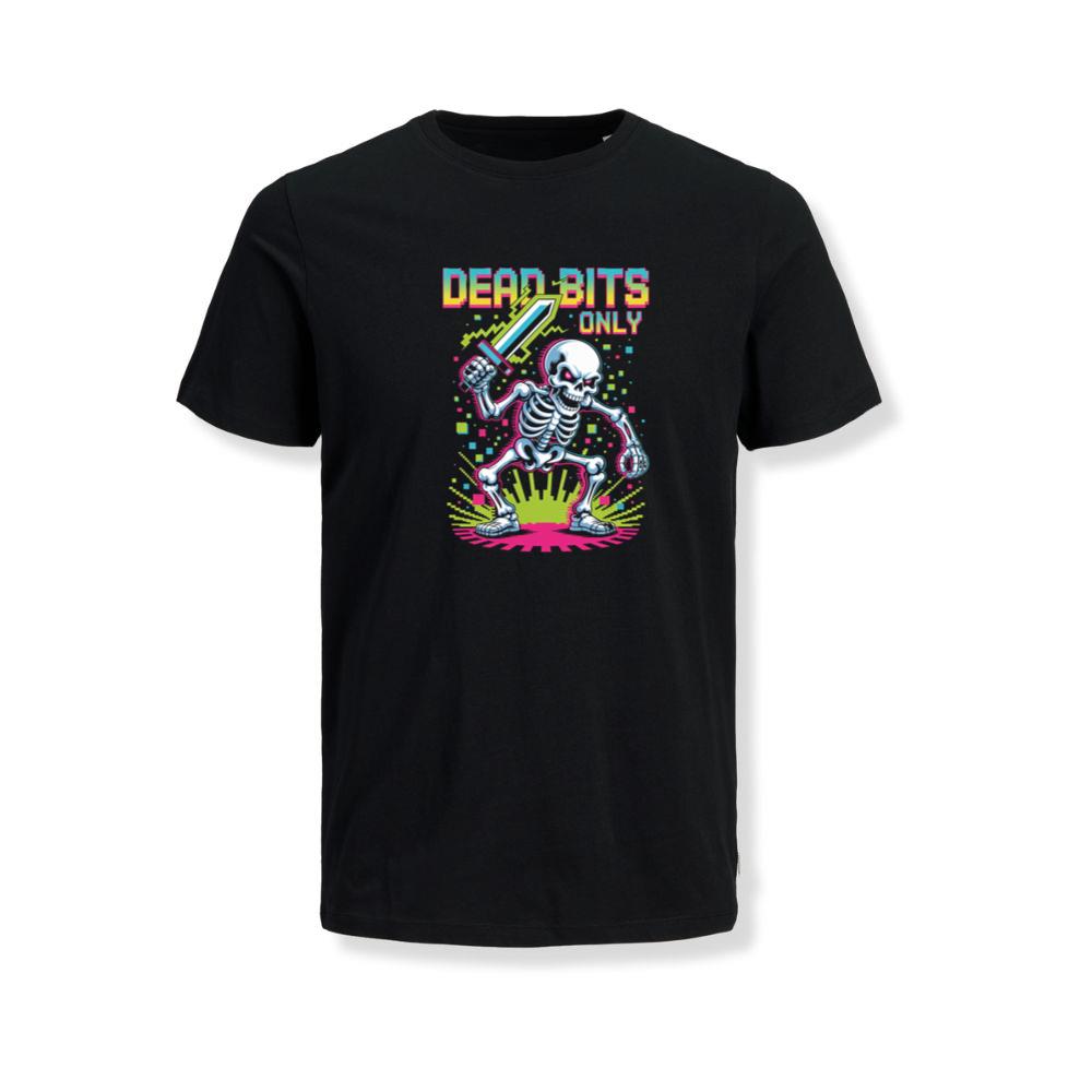 Dead Bits Only Skeleton Gamer Artwork TShirt Myheroshop