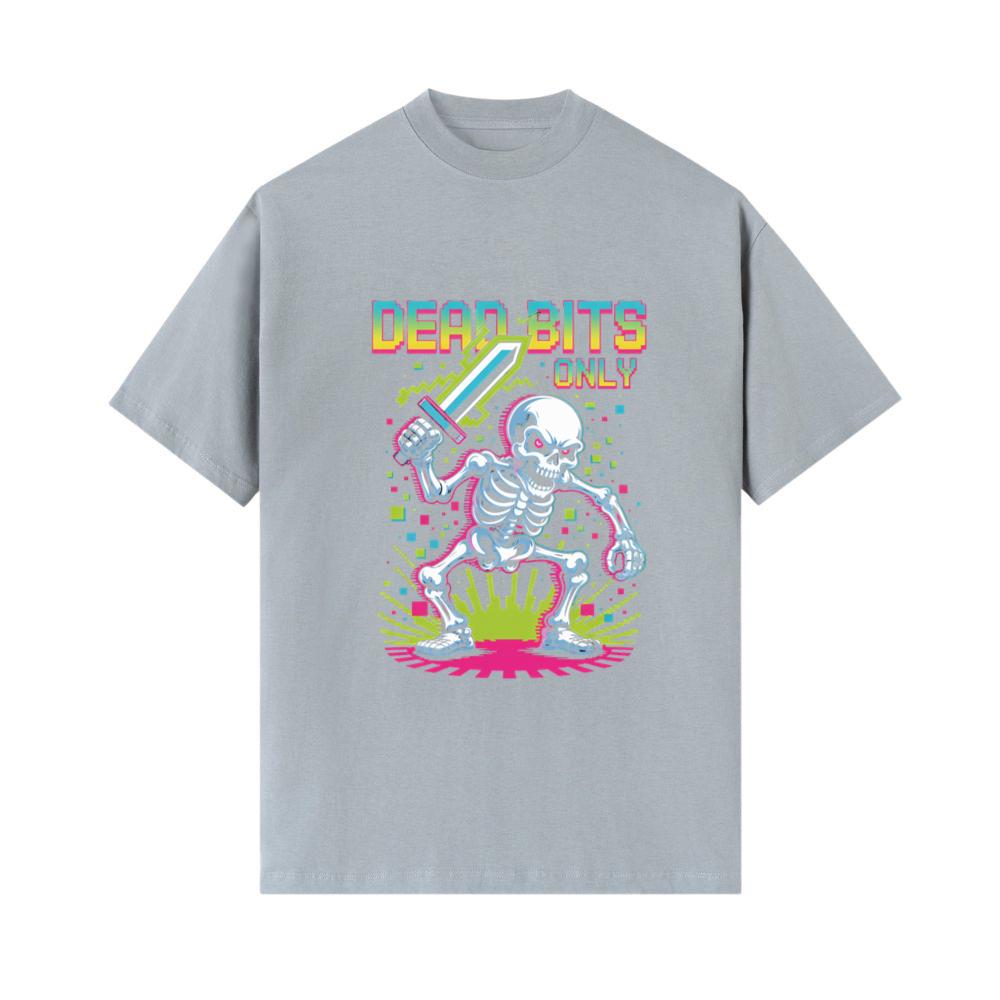 Dead Bits Only Skeleton Gamer Artwork T-Shirts
