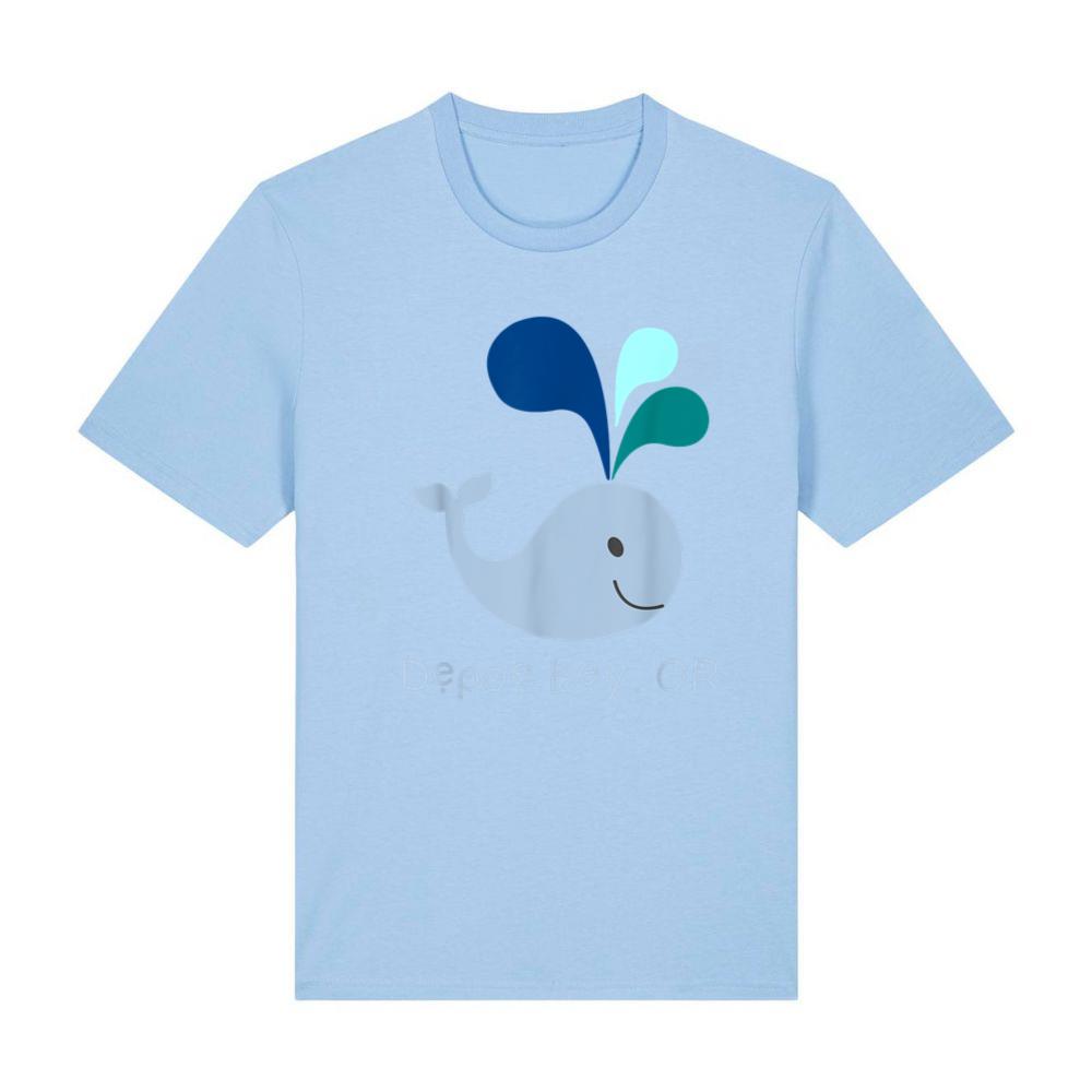 Depoe Bay Oregon Cute Whale Lover Cartoon T-Shirt