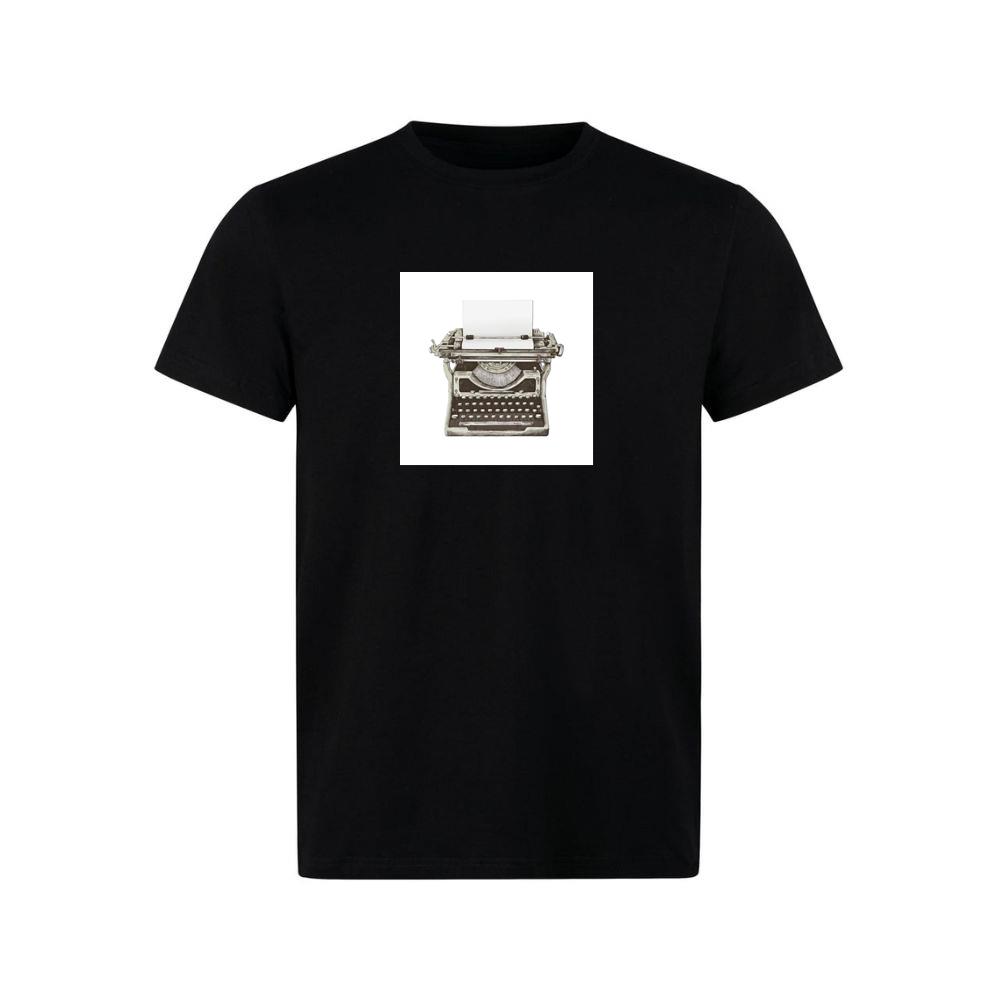 Detailed Typewriter Drawing TShirts Unimaxsports