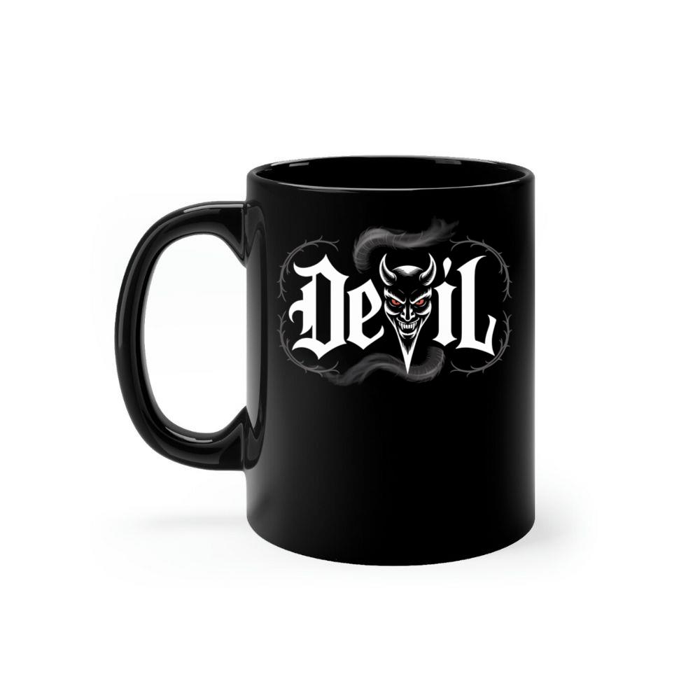 Devil Dark Gothic Face Graphic Mug