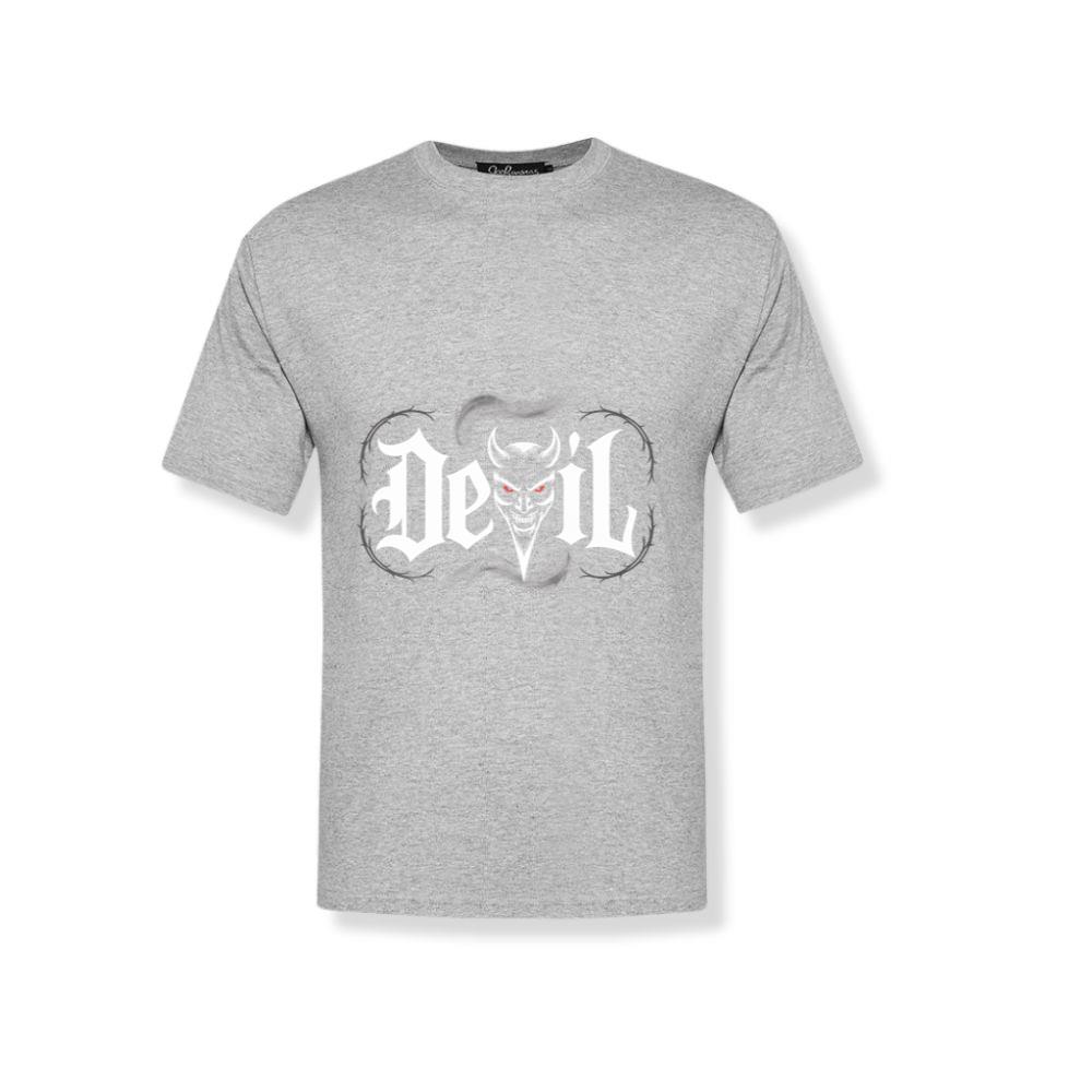 Devil Dark Gothic Face Graphic T-Shirts