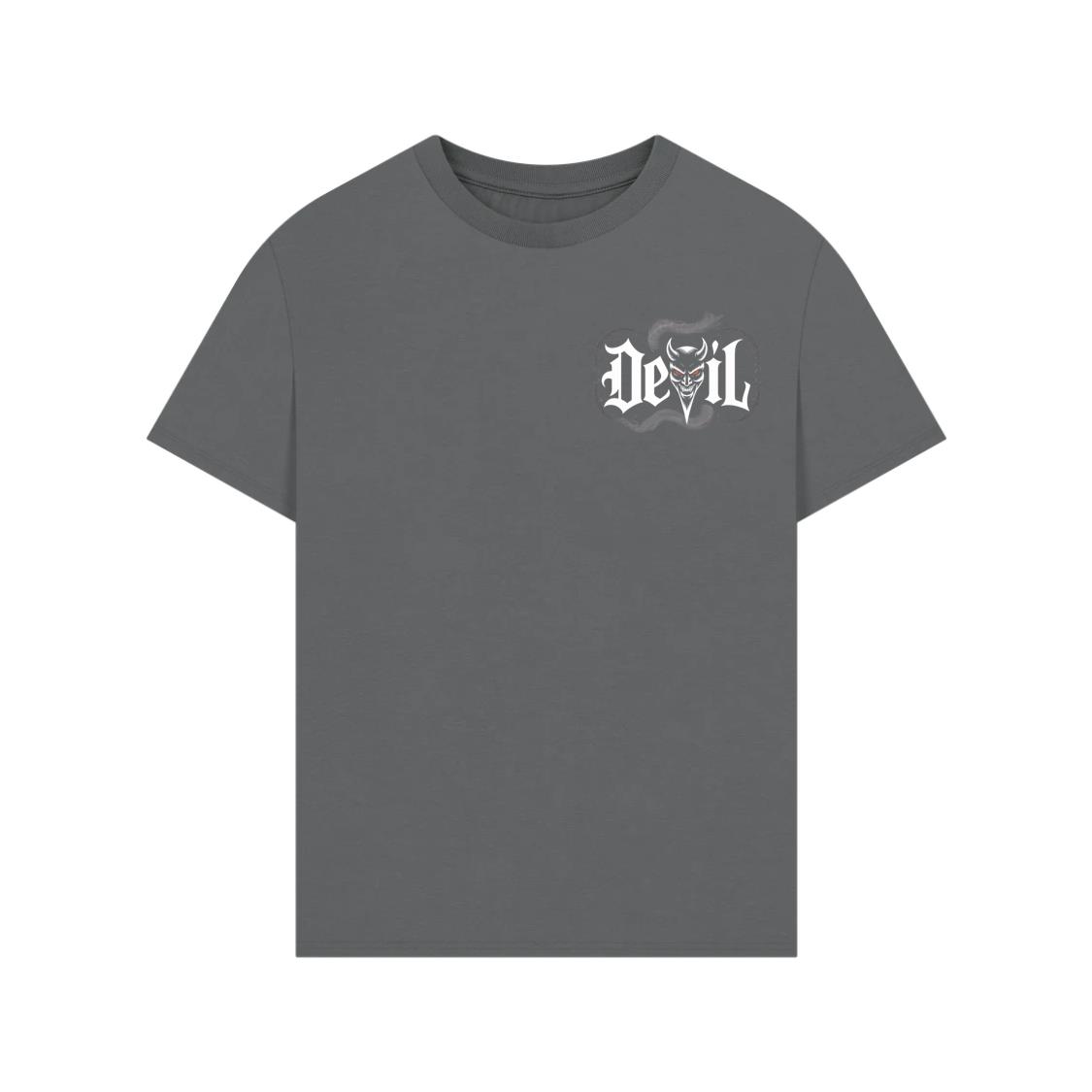 Devil Dark Gothic Face Graphic T-Shirts