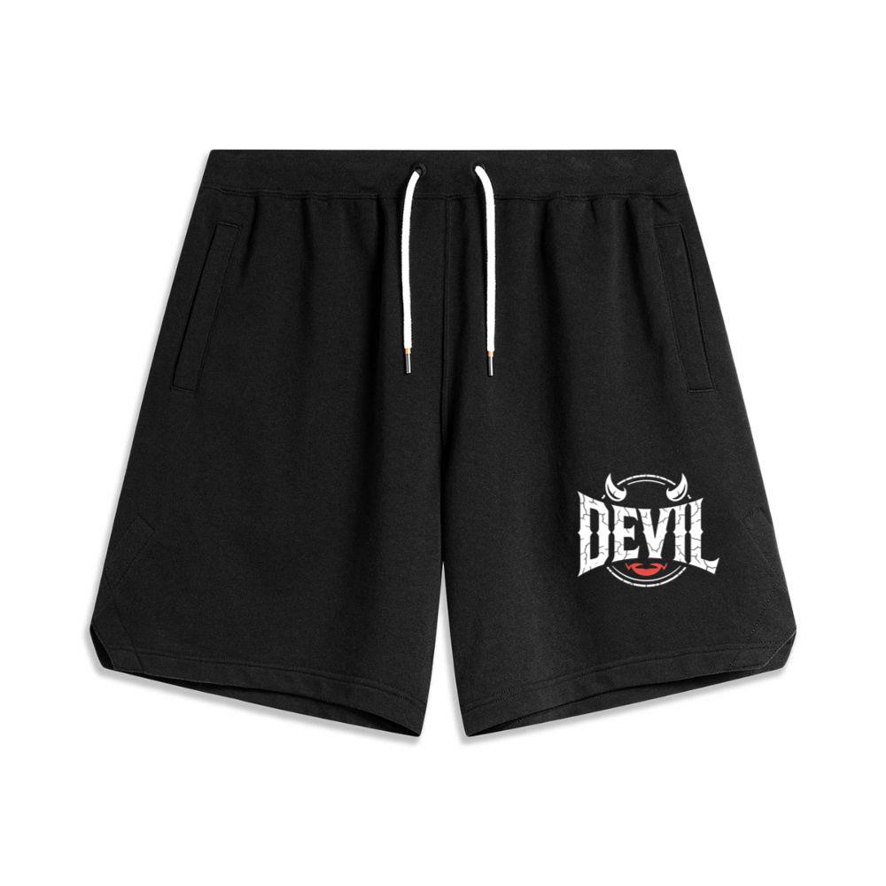 Devil Horns Typography Graphic Short