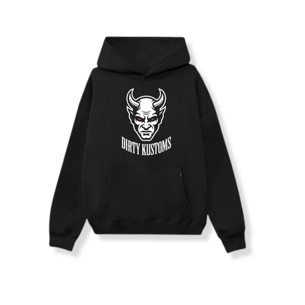Dirty Kustoms Devil Head Graphic Hoodie