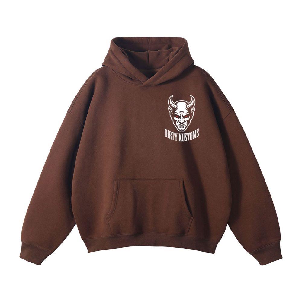 Dirty Kustoms Devil Head Graphic Hoodie - Image 3