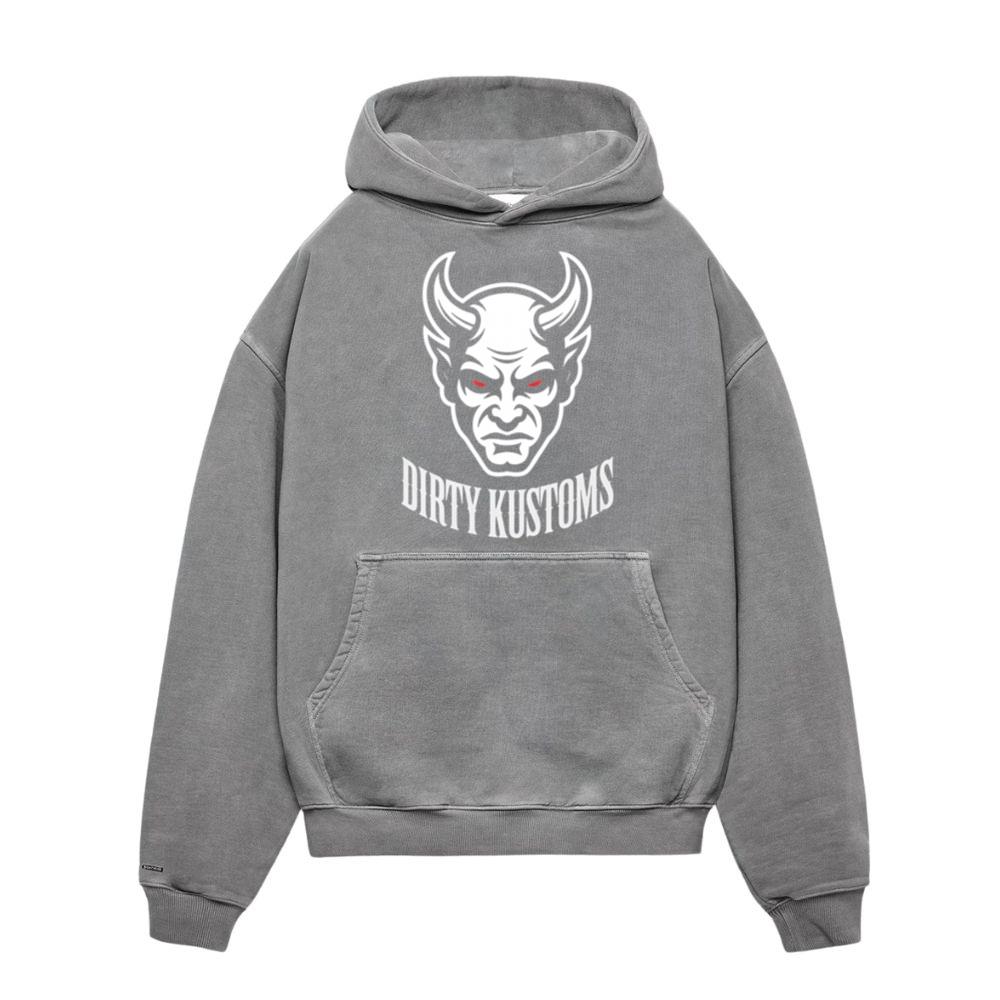 Dirty Kustoms Devil Head Graphic Hoodies