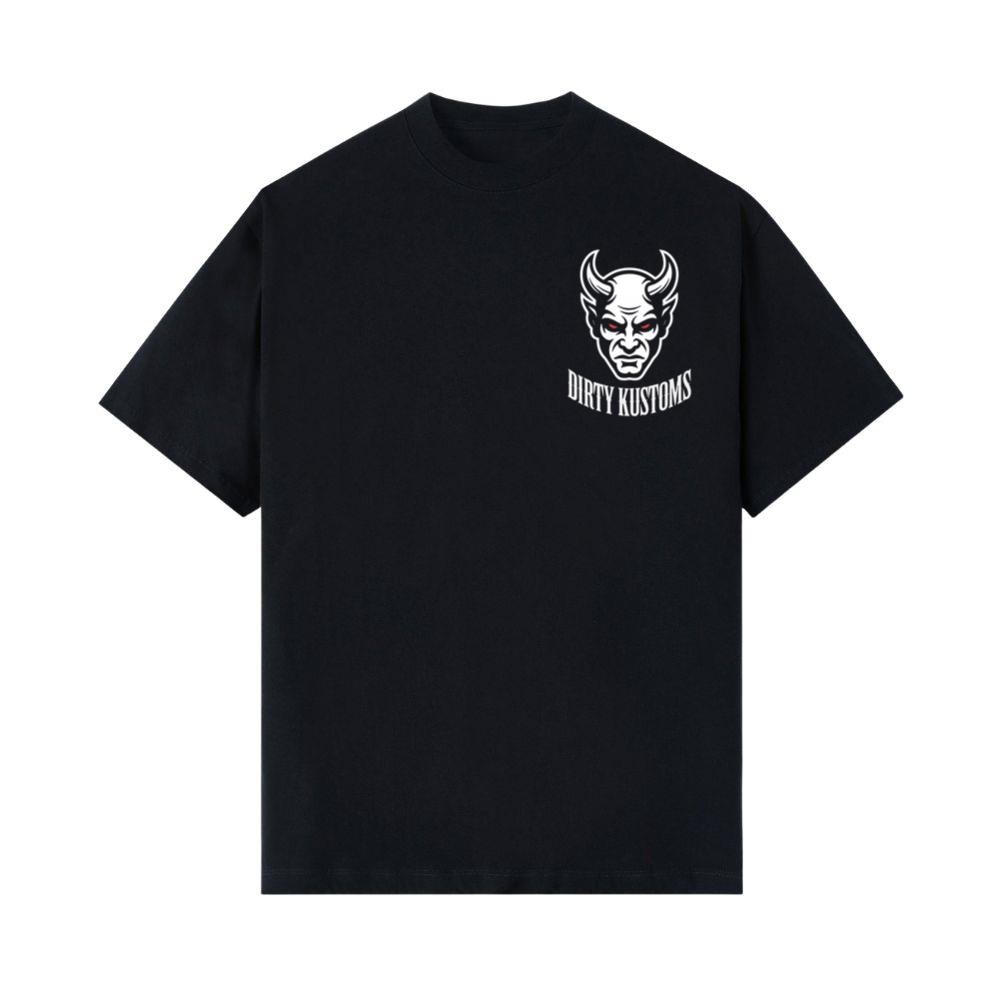 Dirty Kustoms Devil Head Graphic T-Shirt