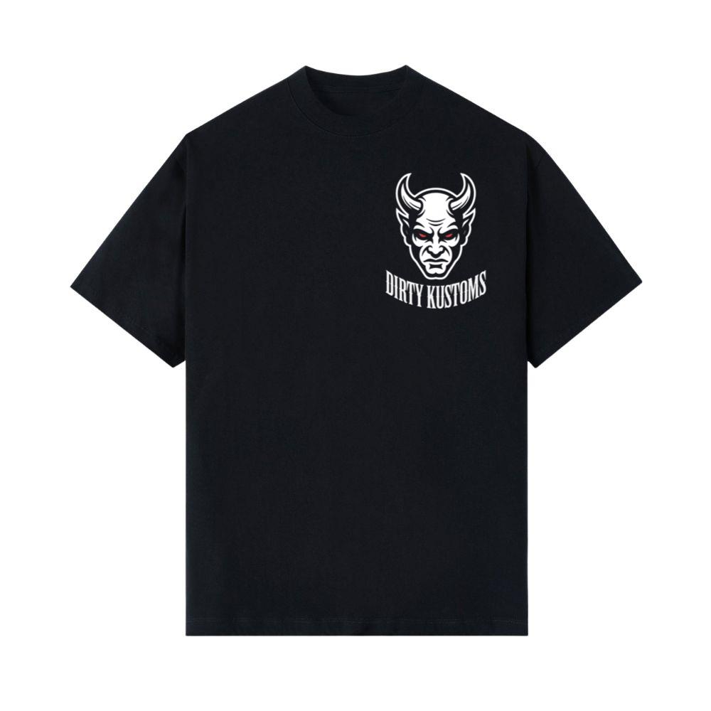 Dirty Kustoms Devil Head Graphic T-Shirt