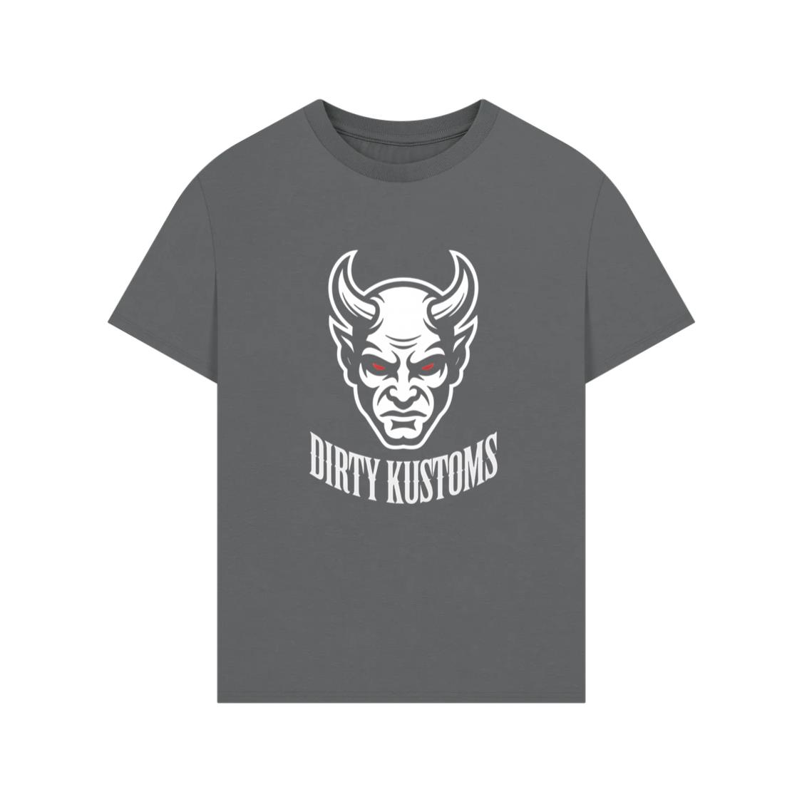 Dirty Kustoms Devil Head Graphic TShirt Rewinde
