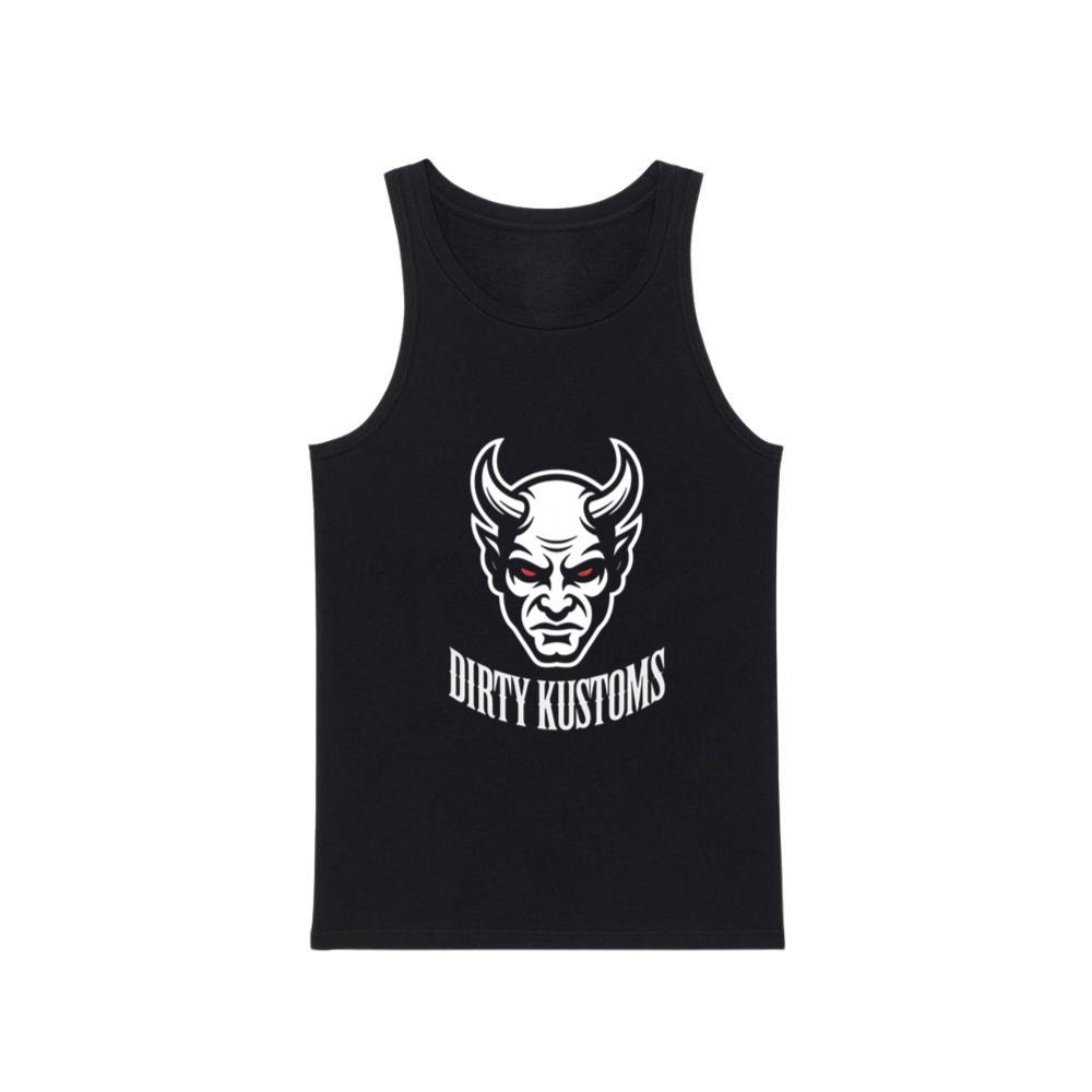 Dirty Kustoms Devil Head Graphic Tank Top