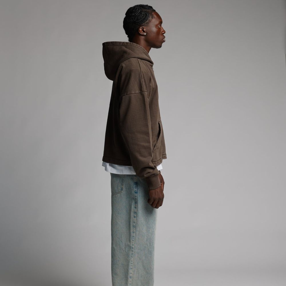 Dklasiks Lounge Dragon Retro Style Design Zip Hoodie Kelyee