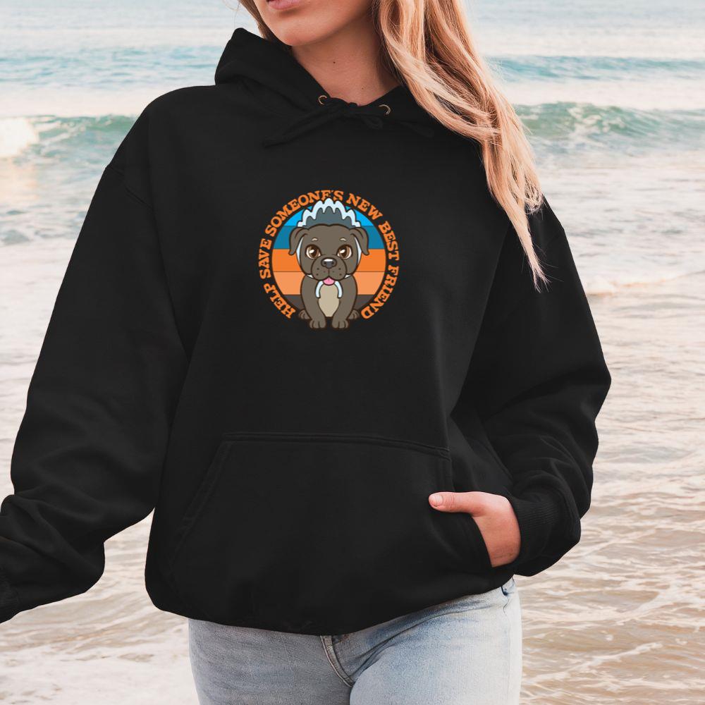 Dog Rescue Be Someone’s Hero Animal Rights Adoption Gift Hoodie