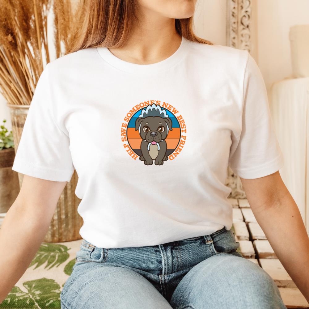 Dog Rescue Be Someone’s Hero Animal Rights Adoption Gift T-Shirt