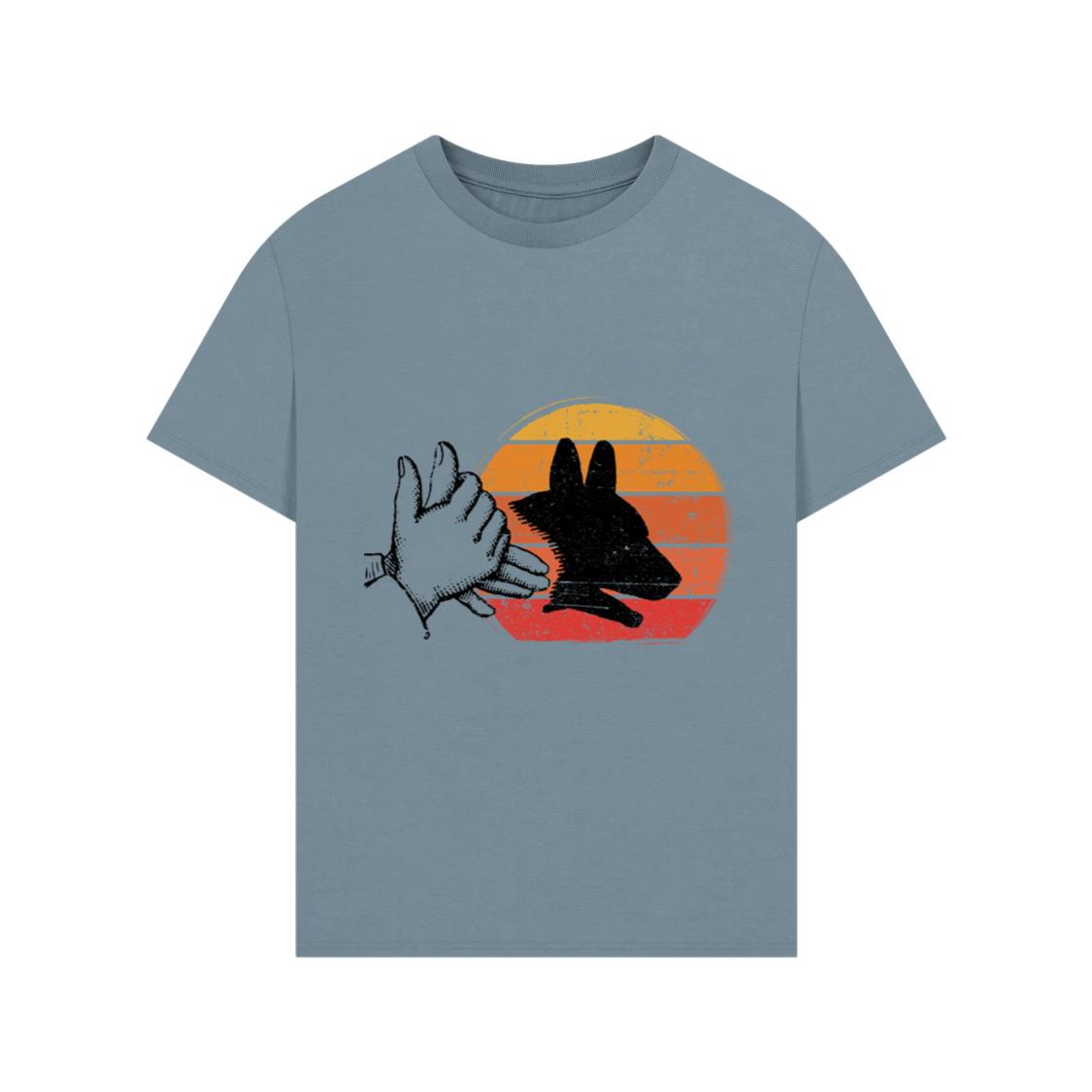 Dog Shadow Art Animal Rescue Pet Lover Graphic TShirts Anhand