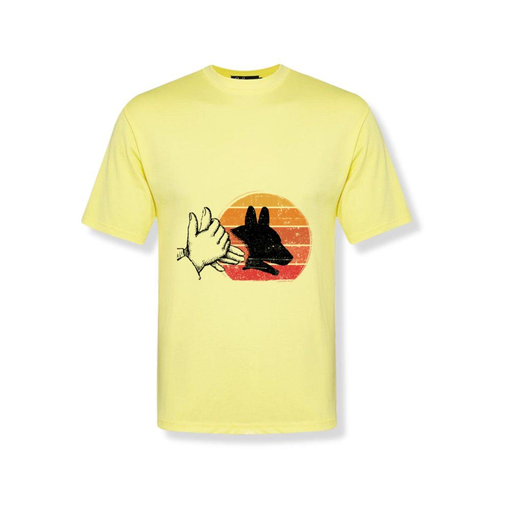 Dog Shadow Art Animal Rescue Pet Lover Graphic T-Shirts