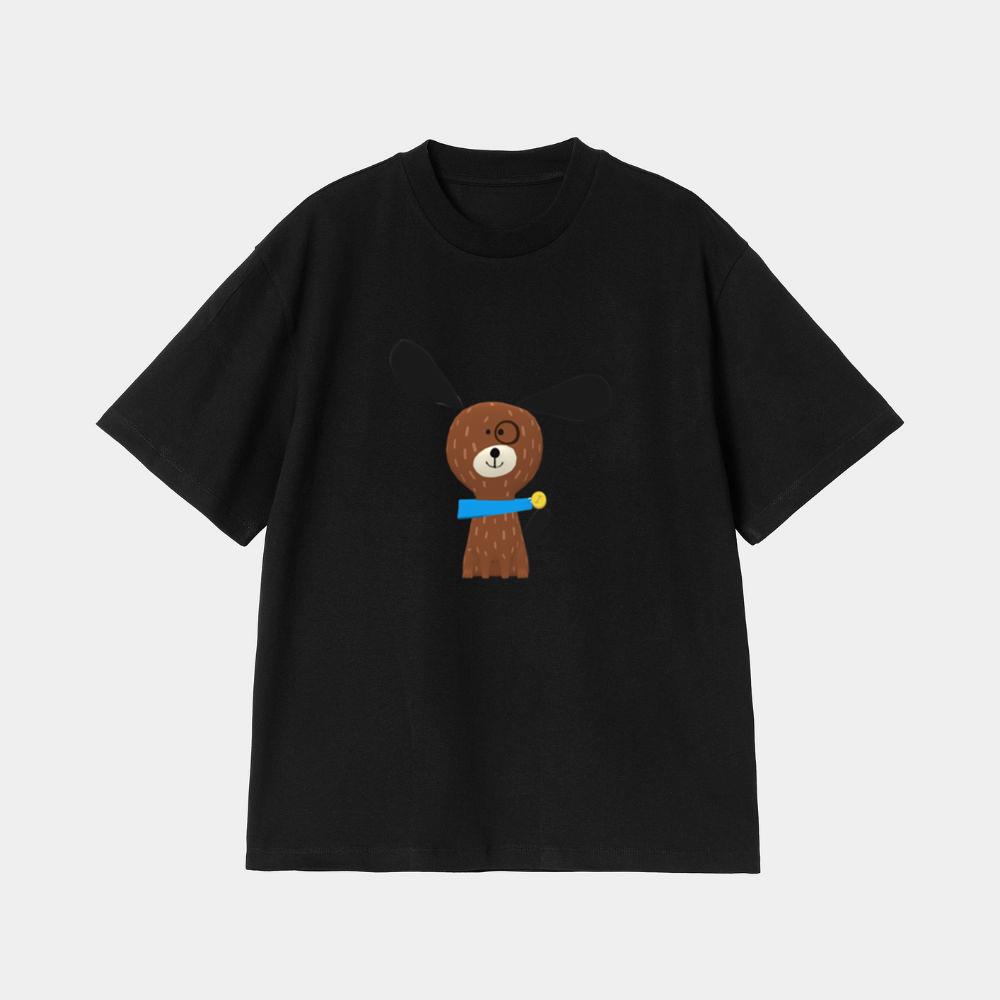 Dog with Gold Medal T-Shirt