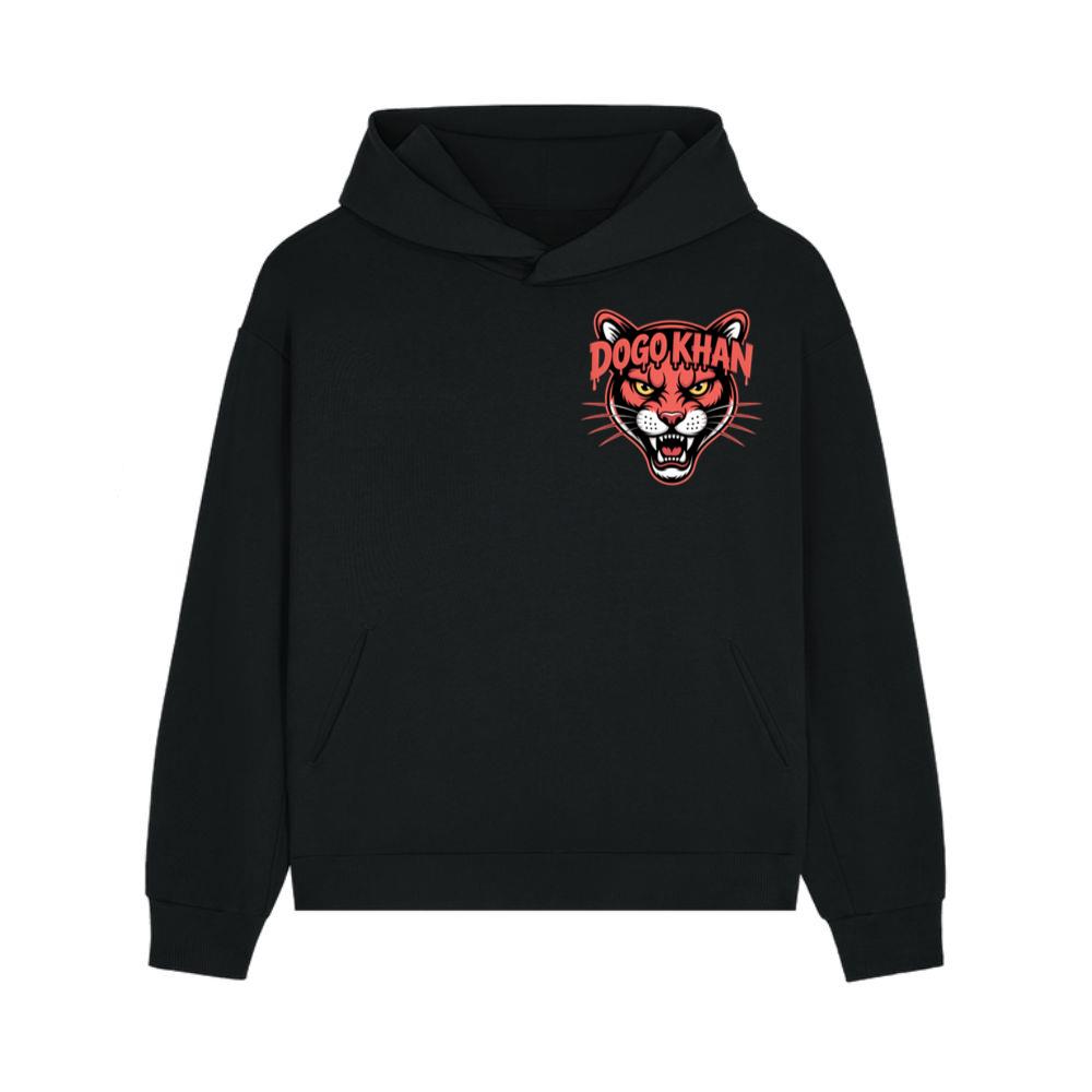 Dogokhan Tiger Head Retro Graphic Design Hoodie