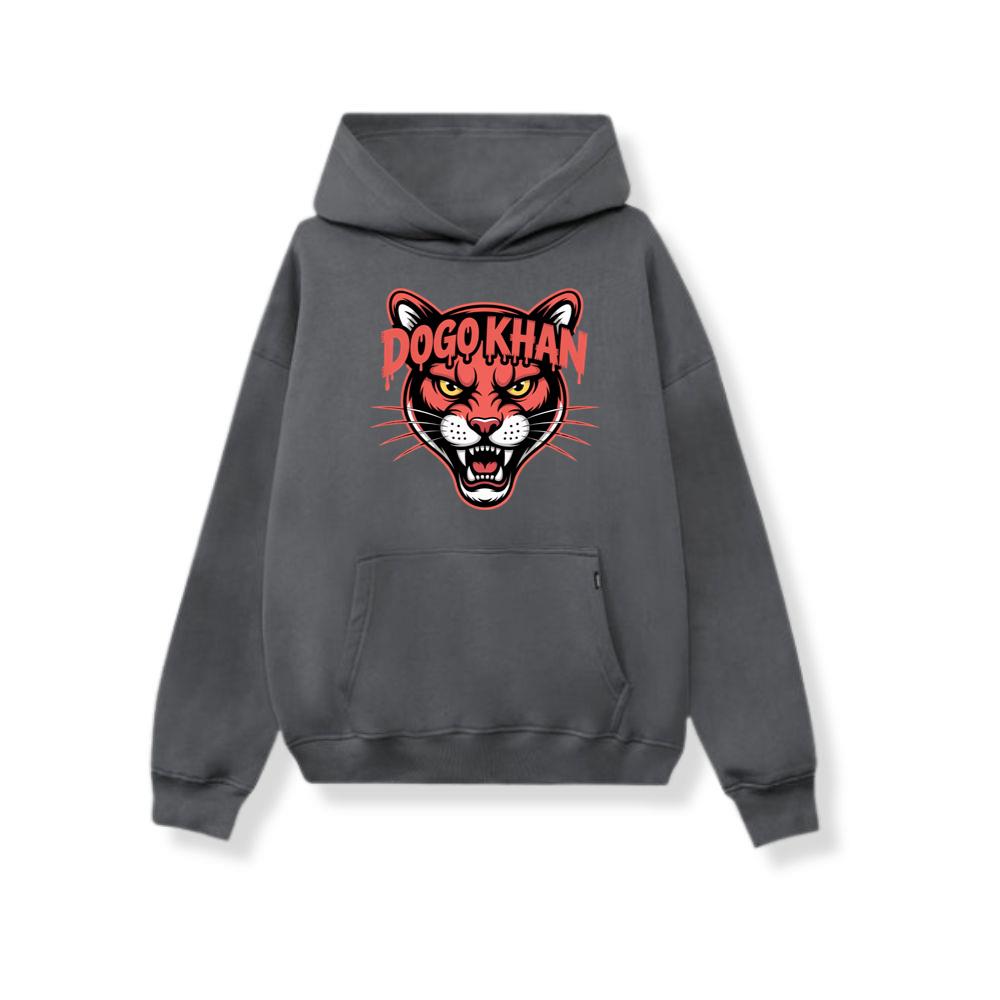 Dogokhan Tiger Head Retro Graphic Design Hoodie Somoslasia