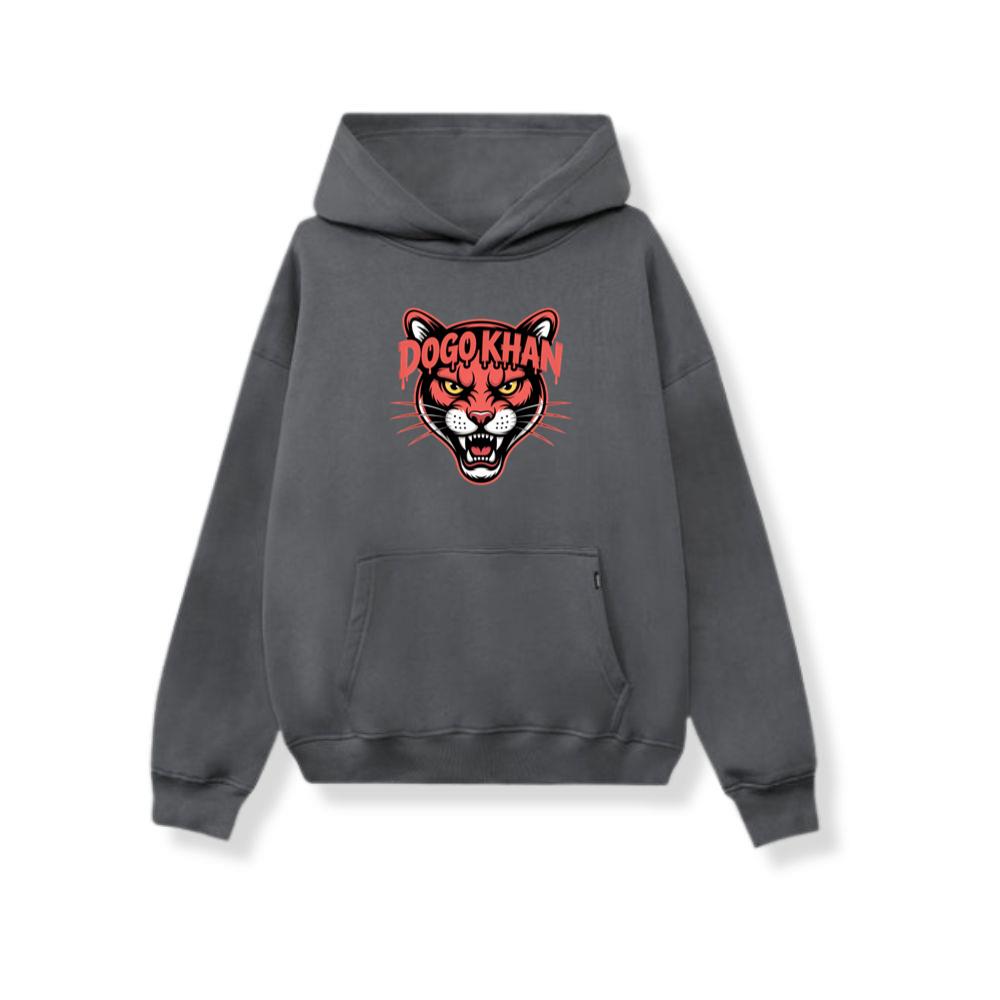 Dogokhan Tiger Head Retro Graphic Design Hoodie - Image 2