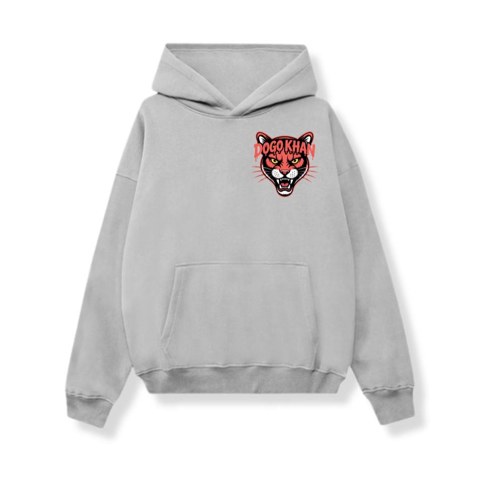 Dogokhan Tiger Head Retro Graphic Design Hoodie