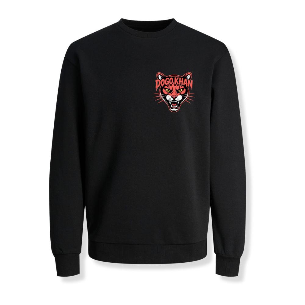 Dogokhan Tiger Head Retro Graphic Design Sweatshirt