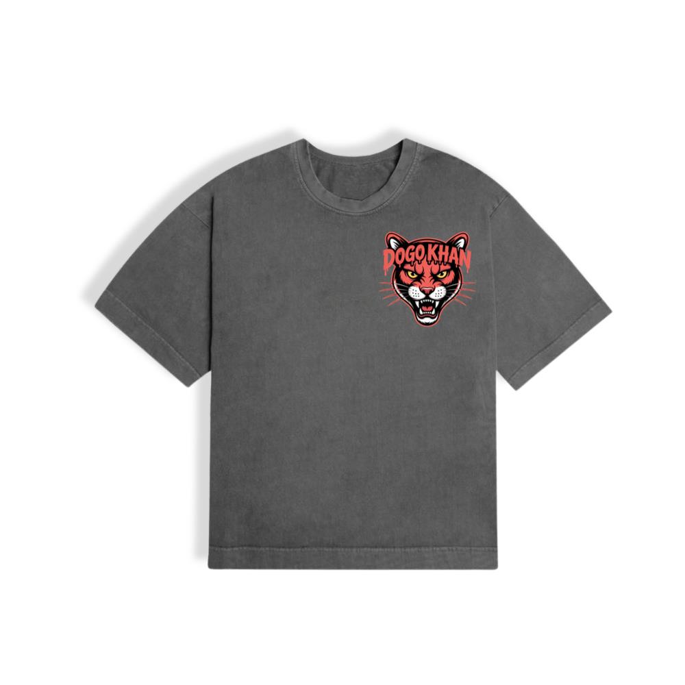 Dogokhan Tiger Head Retro Graphic Design T-Shirt - Image 3