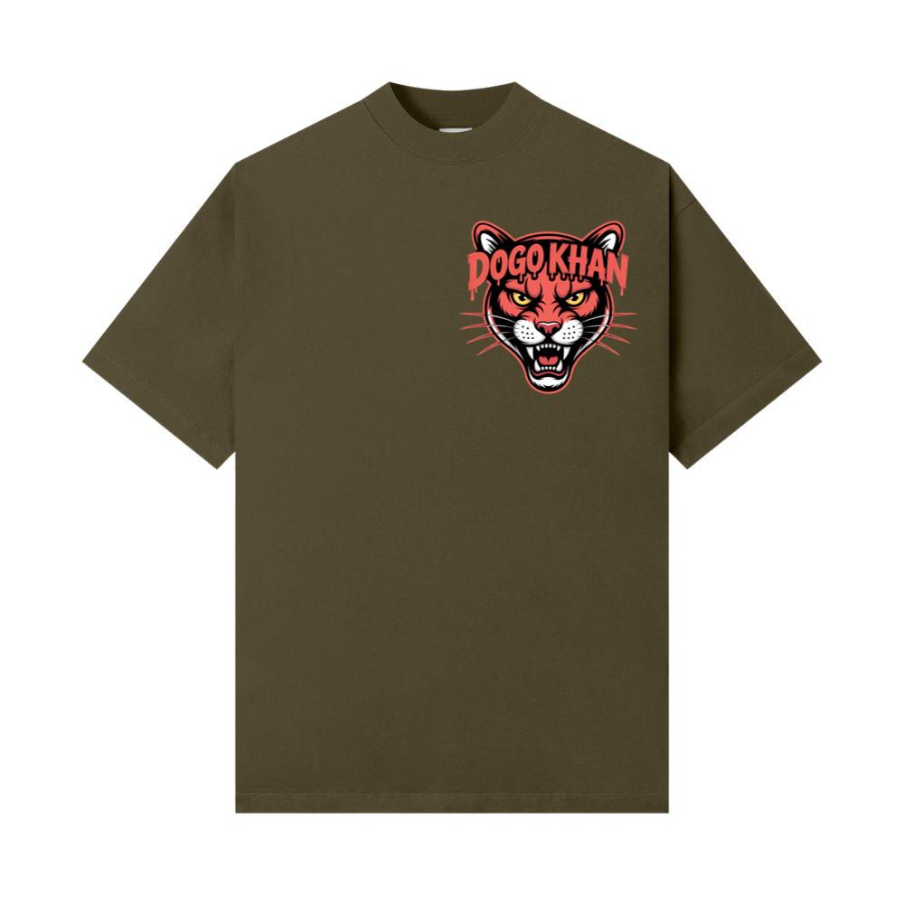 Dogokhan Tiger Head Retro Graphic Design T-Shirt - Ảnh 3