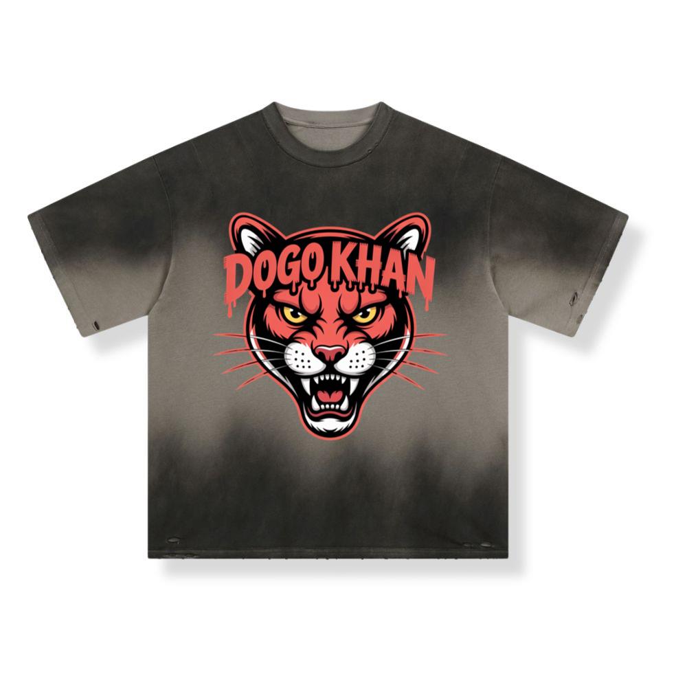 Dogokhan Tiger Head Retro Graphic Design T-Shirt - Image 3